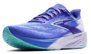 Brooks Womens Launch 11 Neutral Running Shoe - Amparo/Thistle/Limpet - 6 Medium