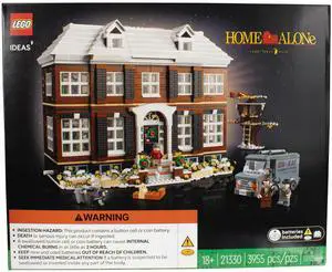 LEGO Ideas Home Alone McCallisters House 21330 Building Set for Adults, Movie Collectible Gift Idea with 5 Minifigures