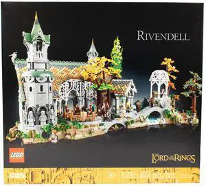 LEGO Icons The Lord of The Rings: Rivendell Building Set for Adults, Ages 18+ - LOTR Bedroom or Home Decor - Gift for Men & Women - 10316
