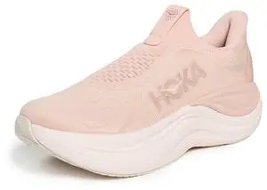 Hoka Women's Skyward Laceless Sneaker, Rose Latte/Rose Cream, 7