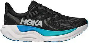 Hoka Men's Arahi 8 Sneaker, Black/Skyward Blue, 9