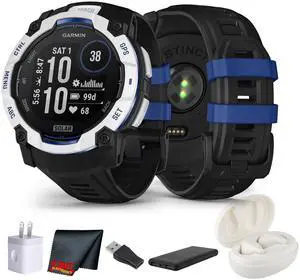 Garmin Instinct 3, 50mm Solar, Whitestone