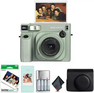 Fujifilm INSTAX Wide 400 Instant Camera - Sage Green, instax Wide Instant Film