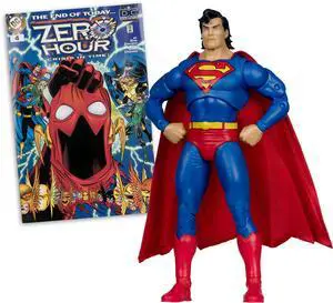 McFarlane Toys- DC Direct Page Punchers Superman (Zero Hour) 7in Action Figure with Comic McFarlane Toys- DC Direct Page Punchers Superman (Zero Hour) 7in Action Figure with Comic