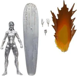 Marvel Legends Series Silver Surfer, The Fantastic Four: First Steps Movie Collectible 6 Inch Action Figure Toy