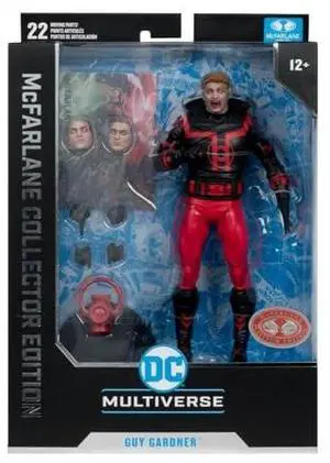 DC MCFARLANE Collector Edition 7IN WV11 - #37 Green Lantern Guy Gardner (Guy Gardner: Warrior)(Chase)