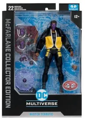 McFarlane DC Collector's Edition 7IN WV11 - #38 MR. Terrific (Justice Society America) (Chase) McFarlane DC Collector's Edition 7IN WV11 - #38 MR. Terrific (Justice Society America) (Chase)