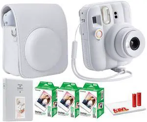 FUJIFILM INSTAX MINI 13 Instant Film Camera (Clay White) + INSTAX MINI Film + More FUJIFILM INSTAX MINI 13 Instant Film Camera (Clay White) + INSTAX MINI Film + More