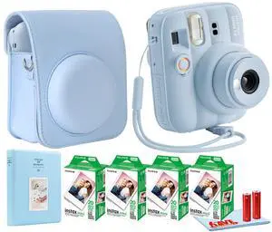 FUJIFILM INSTAX MINI 13 Instant Film Camera (Frost Blue) + INSTAX MINI Film + More FUJIFILM INSTAX MINI 13 Instant Film Camera (Frost Blue) + INSTAX MINI Film + More
