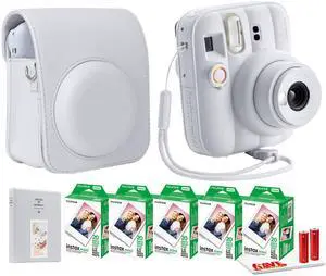 FUJIFILM INSTAX MINI 13 Instant Film Camera (Clay White) + INSTAX MINI Film + More FUJIFILM INSTAX MINI 13 Instant Film Camera (Clay White) + INSTAX MINI Film + More