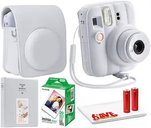 FUJIFILM INSTAX MINI 13 Instant Film Camera (Clay White) + INSTAX MINI Film + More FUJIFILM INSTAX MINI 13 Instant Film Camera (Clay White) + INSTAX MINI Film + More
