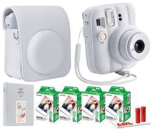 FUJIFILM INSTAX MINI 13 Instant Film Camera (Clay White) + INSTAX MINI Film + More FUJIFILM INSTAX MINI 13 Instant Film Camera (Clay White) + INSTAX MINI Film + More