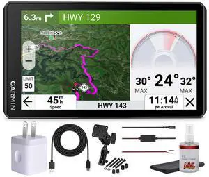 Garmin zmo XT3 6" Motorcycle GPS Bundle Rugged Wi-Fi Maps Garmin zmo XT3 6" Motorcycle GPS Bundle Rugged Wi-Fi Maps