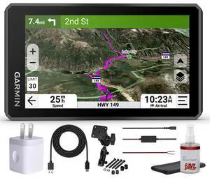 Garmin zmo XT3 4.7" Motorcycle GPS Rugged Ride Tracker Garmin zmo XT3 4.7" Motorcycle GPS Rugged Ride Tracker