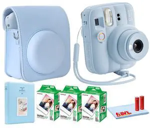 FUJIFILM INSTAX MINI 13 Instant Film Camera (Frost Blue) + INSTAX MINI Film + More FUJIFILM INSTAX MINI 13 Instant Film Camera (Frost Blue) + INSTAX MINI Film + More