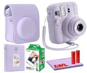 FUJIFILM INSTAX MINI 13 Instant Film Camera (Dreamy Purple) + INSTAX MINI Film + More FUJIFILM INSTAX MINI 13 Instant Film Camera (Dreamy Purple) + INSTAX MINI Film + More