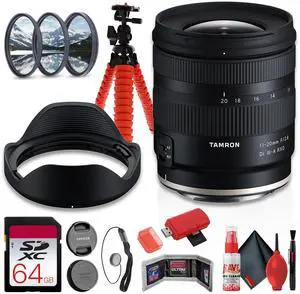 Tamron 11-20mm f/2.8 Di III-A RXD Lens for Canon RF Bundle Tamron 11-20mm f/2.8 Di III-A RXD Lens for Canon RF Bundle