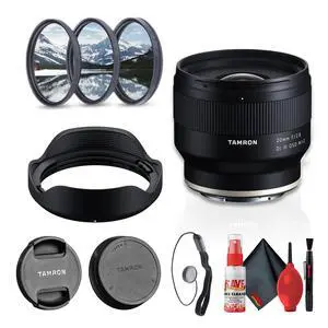 Tamron 20mm f/2.8 Di III OSD M 1:2 Lens for Sony E Bundle Tamron 20mm f/2.8 Di III OSD M 1:2 Lens for Sony E Bundle