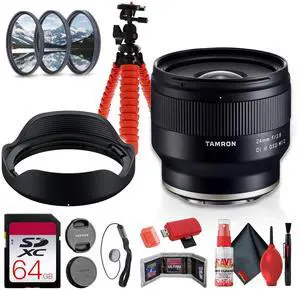 Tamron 24mm f/2.8 Di III OSD M 1:2 Lens for Sony E Bundle Tamron 24mm f/2.8 Di III OSD M 1:2 Lens for Sony E Bundle
