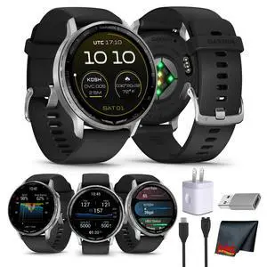 Garmin D2 Air X15 Aviator Smartwatch - Silver with Black Garmin D2 Air X15 Aviator Smartwatch - Silver with Black
