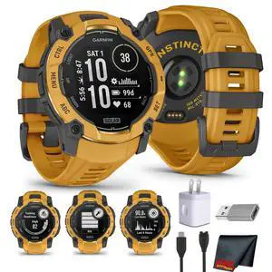 Garmin Instinct 3 Solar 50mm GPS Smartwatch Unlimited Battery Garmin Instinct 3 Solar 50mm GPS Smartwatch Unlimited Battery