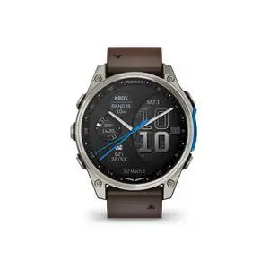 Garmin D2 Mach 2, 47mm Touchscreen Aviator Smartwatch with GPS Moving Map, Aviation Weather, Health and Wellness Features, Flashlight, and More Oxford Brown Leather Band Garmin D2 Mach 2, 47mm Touchscreen Aviator Smartwatch with GPS Moving Map, Aviation Weather, Health and Wellness Features, Flashlight, and More Oxford Brown Leather Band