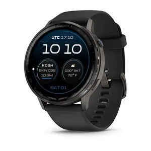 Garmin D2 Air X15, Touchscreen Aviator Smartwatch with GPS, Aviation Weather, Flashlight, Health and Wellness Features and More, Slate with Black Silicone Band Garmin D2 Air X15, Touchscreen Aviator Smartwatch with GPS, Aviation Weather, Flashlight, Health and Wellness Features and More, Slate with Black Silicone Band