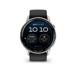 Garmin D2 Air X15, Touchscreen Aviator Smartwatch with GPS, Aviation Weather, Flashlight, Health and Wellness Features and More, Silver with Black Silicone Band Garmin D2 Air X15, Touchscreen Aviator Smartwatch with GPS, Aviation Weather, Flashlight, Health and Wellness Features and More, Silver with Black Silicone Band