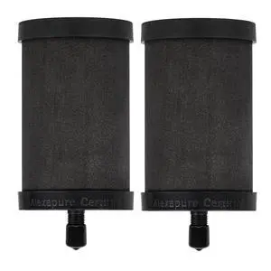Alexapure Pro Filter Replacement 2 pack Filter Pack, Black Alexapure Pro Filter Replacement 2 pack Filter Pack, Black