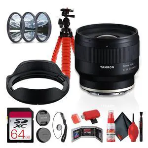 Tamron 20mm f/2.8 Di III OSD M 1:2 Lens for Sony E Bundle Tamron 20mm f/2.8 Di III OSD M 1:2 Lens for Sony E Bundle