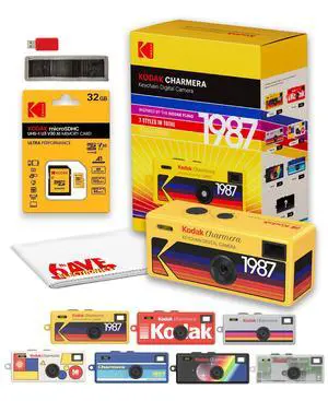 Kodak Charmera Keychain Digital Camera Blind Box + More Kodak Charmera Keychain Digital Camera Blind Box + More