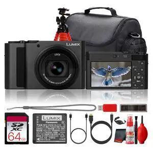 Panasonic LUMIX ZS300 Travel Camera Bundle with 64GB Card Bundle Panasonic LUMIX ZS300 Travel Camera Bundle with 64GB Card Bundle