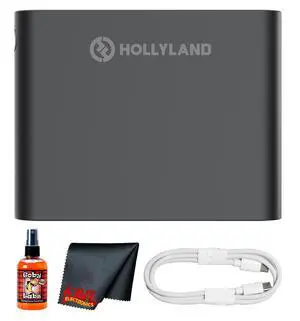Hollyland MELO P1 Smart Audio Mixer Wireless Receiver, 32-Bit Float 48kHz, Bluetooth App Control, DSP Audio Processor, Space Gray + More Hollyland MELO P1 Smart Audio Mixer Wireless Receiver, 32-Bit Float 48kHz, Bluetooth App Control, DSP Audio Processor, Space Gray + More