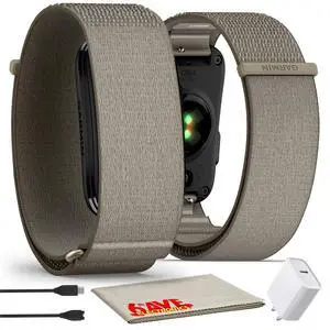 Garmin CIRQA Smart Band Activity & Fitness Tracker French Gray (S-M) Kit Garmin CIRQA Smart Band Activity & Fitness Tracker French Gray (S-M) Kit