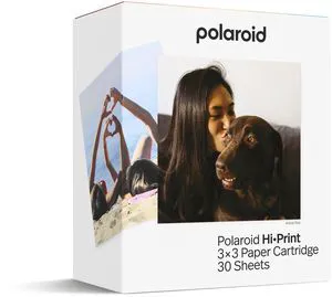 Polaroid Hi-Print 3x3 Paper - 3x3 Photo Paper Cardridge - 30 Photo Sheets (6646) Polaroid Hi-Print 3x3 Paper - 3x3 Photo Paper Cardridge - 30 Photo Sheets (6646)