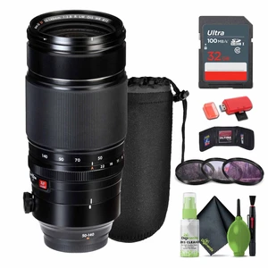 FUJIFILM XF 50-140mm f/2.8 R LM OIS WR Lens, 32GB Memory Card, Bundle FUJIFILM XF 50-140mm f/2.8 R LM OIS WR Lens, 32GB Memory Card, Bundle