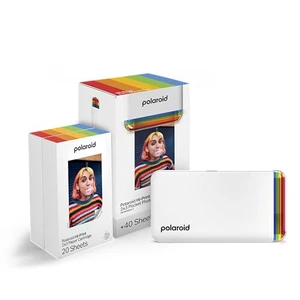 Polaroid Hi-Print + Paper Bundle - 2nd Generation Bluetooth Connected 2x3 Pocket Photo Dye-Sub Printer - White Printer + 40 Photos (6438) Polaroid Hi-Print + Paper Bundle - 2nd Generation Bluetooth Connected 2x3 Pocket Photo Dye-Sub Printer - White Printer + 40 Photos (6438)