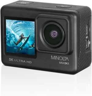 Minolta MNX5K1 5K Ultra HD, 24 MP Action Camera Kit with Waterproof Case Minolta MNX5K1 5K Ultra HD, 24 MP Action Camera Kit with Waterproof Case