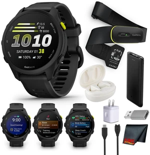 Garmin Forerunner 70 GPS Running Smartwatch (Black) 1.2" AMOLED Display Kit Garmin Forerunner 70 GPS Running Smartwatch (Black) 1.2" AMOLED Display Kit