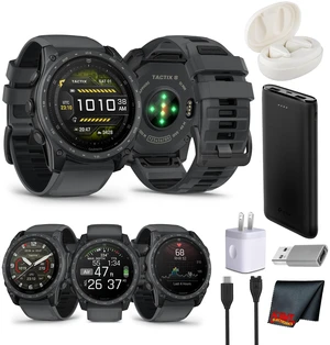 Garmin Tactix 8 Cerakote - AMOLED - Slate Gray Bundle Garmin Tactix 8 Cerakote - AMOLED - Slate Gray Bundle
