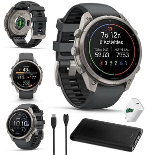Garmin Fenix 9 Pro inReach 47mm Titanium GPS Smartwatch Black Bundle Garmin Fenix 9 Pro inReach 47mm Titanium GPS Smartwatch Black Bundle