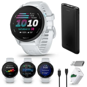 Garmin Forerunner 70 GPS Running Smartwatch (Whitestone) Kit