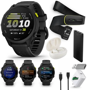 Garmin Forerunner 70 GPS Running Smartwatch (Black) 1.2" AMOLED Display Kit Garmin Forerunner 70 GPS Running Smartwatch (Black) 1.2" AMOLED Display Kit