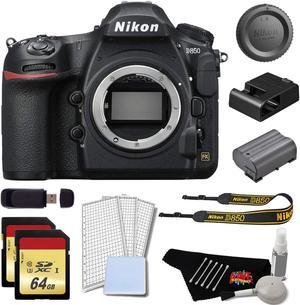 Nikon D850 DSLR Camera Body Only Gold Bundle (Intl Model)
