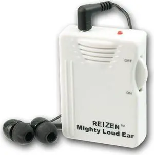 Reizen Mighty Loud Ear 120dB Personal Sound Hearing Amplifier Reizen Mighty Loud Ear 120dB Personal Sound Hearing Amplifier
