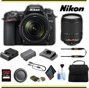 Nikon D7500 DSLR Camera with 18140mm Lens Starter Bundle  Intl Model
