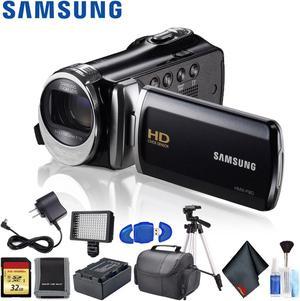 Samsung HMX-F90 HD Camcorder (Black) Ultimate Kit