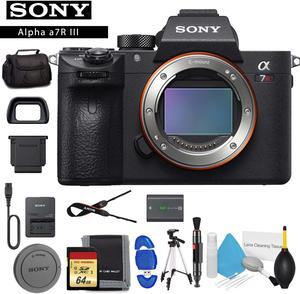 Sony Alpha a7R III Mirrorless Digital Camera (Body Only) Standard Accessory Kit