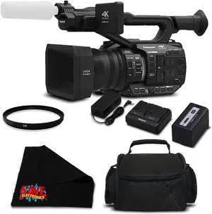 Panasonic AG-UX90 4K/HD Professional Camcorder Essential Bundle
