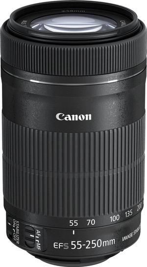 Canon EF-S 55-250mm f/4-5.6 IS STM Telephoto Zoom Lens  International Version